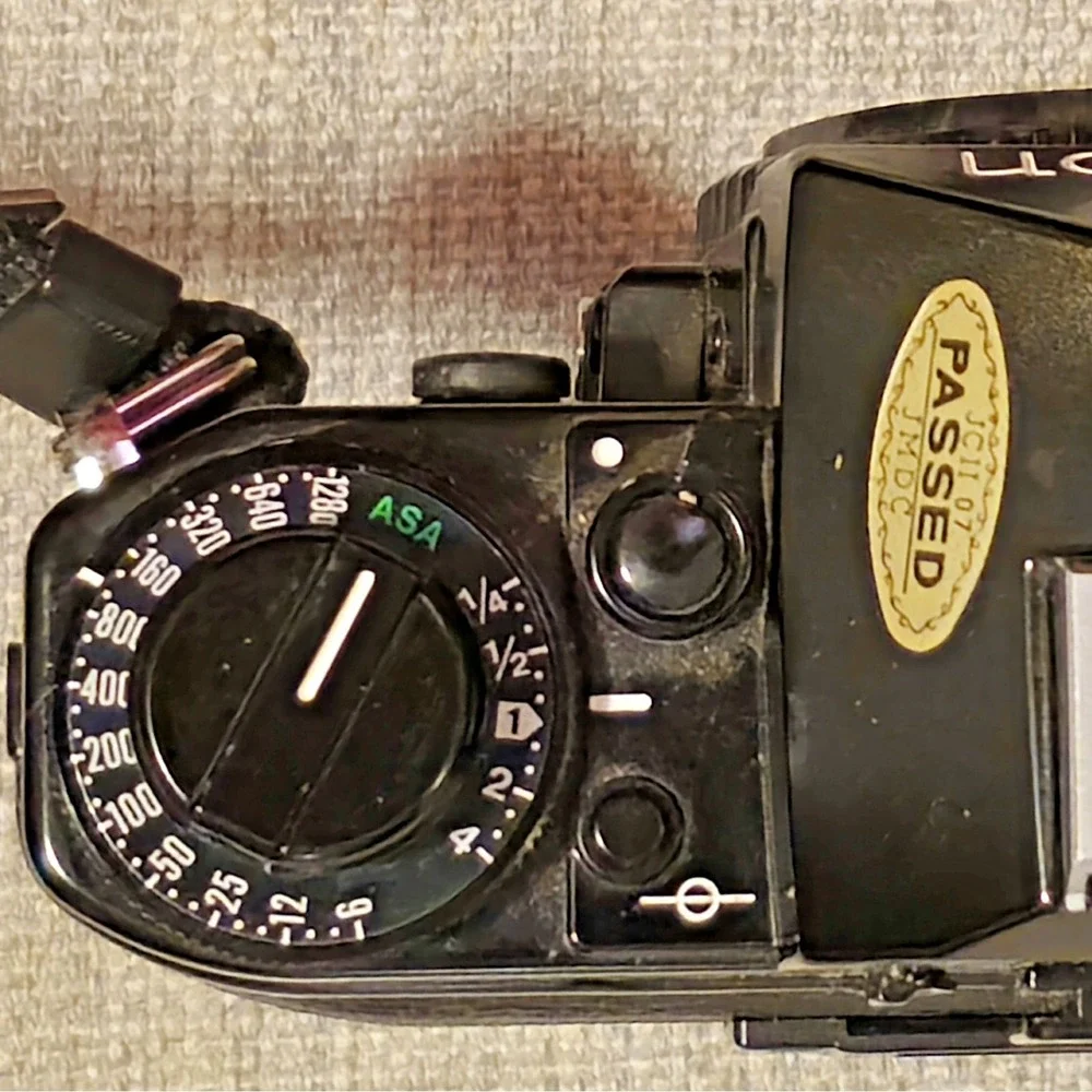 Canon A-1 35mm SLR Film Camera Black, Body Only, MANUFACTURED MAY 1981, JAPAN